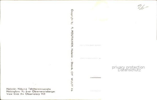 Helsinki Observatory Hill – Bild 2