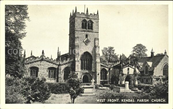 Kendal Castle West Front Parish Church