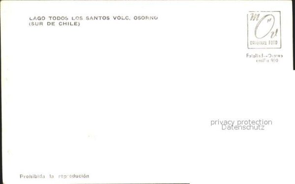 Osorno Lago Todos Los Santos – Bild 2