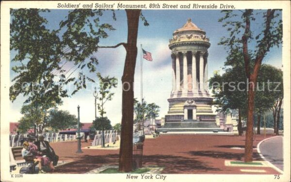 New York City Soldiers Sailors Monument Riverside Dri