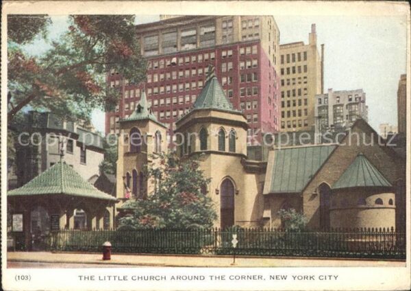 New York City Little Church Around Corner