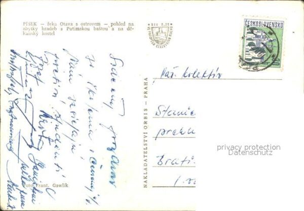 Pisek Tschechien reka Otava ostrovem – Bild 2