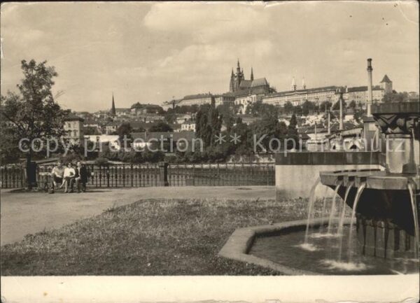 Praha Prahy Prague Hradcany Manesova mostu