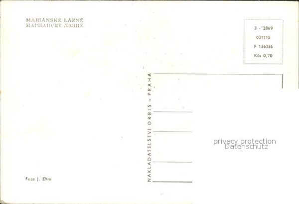 Marianske Lazne – Bild 2