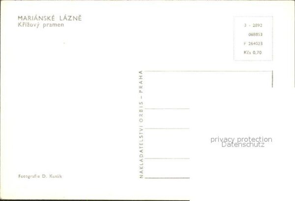 Marianske Lazne Krizovy pramen – Bild 2