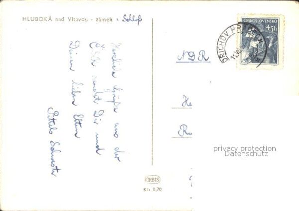 Hluboka Vltavou Vlatovou zamek Schloss – Bild 2