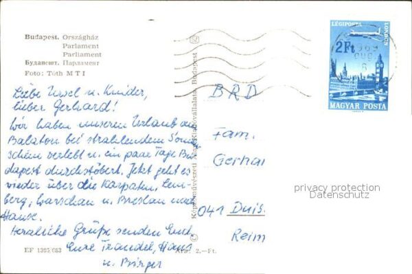Budapest Parlament – Bild 2