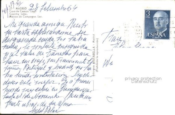 Madrid Spain Casa Campo Lago – Bild 2