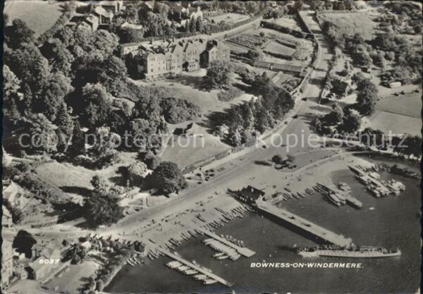 Windermere Bowness South Lakeland Fliegeraufnahme