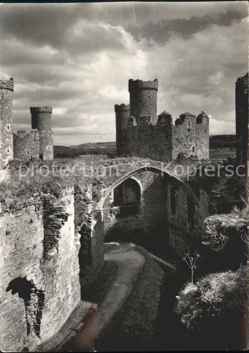 Caernarvon Caernarvonshire Conway Castle