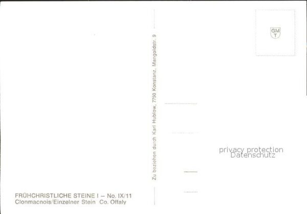 Konstanz Bodensee Frühchristliche Steine – Bild 2