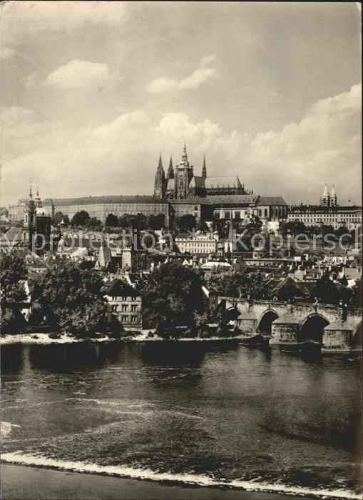 Praha Prahy Prague Prazsky hrad Malou Stranou