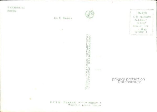 Wambierzyce Bazylika – Bild 2