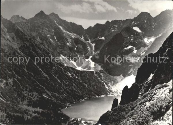 Tatry Vysoke Gebirge Kotlina Morskiego Oka