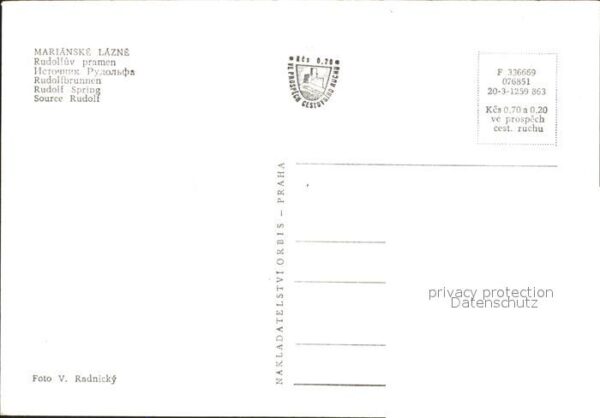 Marianske Lazne Rudolfuv Pramen – Bild 2