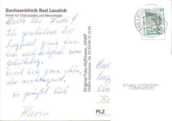 Bad Lausick Klinik Orthopädie Neurologie – Bild 2