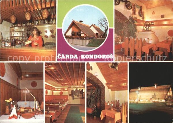 Bratislava Pressburg Pozsony Carda Kondoros Restauracie