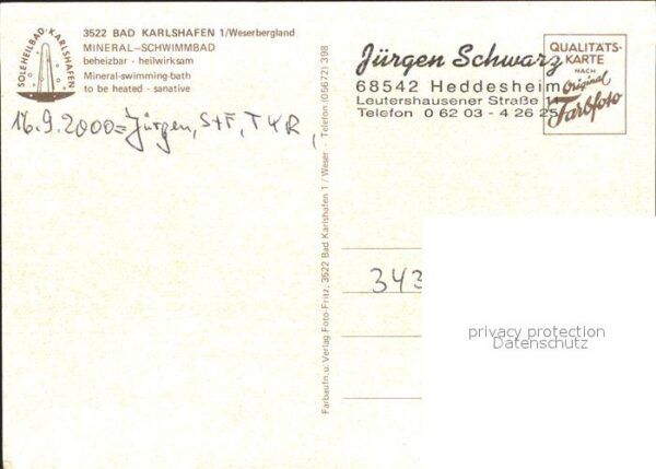 Bad Karlshafen Mineral Schwimmbad – Bild 2