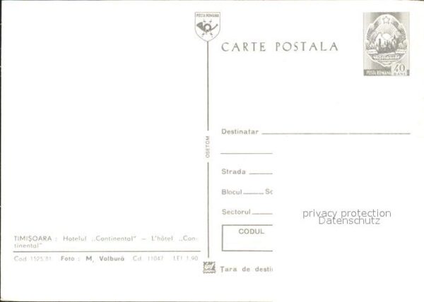 Timisoara Hotel Continental – Bild 2