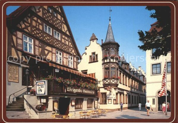 Bad Kissingen Fachwerkhäuser Marktplatz