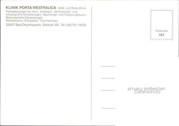 Bad Oeynhausen Klinik Porta Westfalica – Bild 2