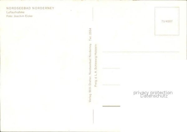 Norderney Nordseebad Fliegeraufnahme – Bild 2