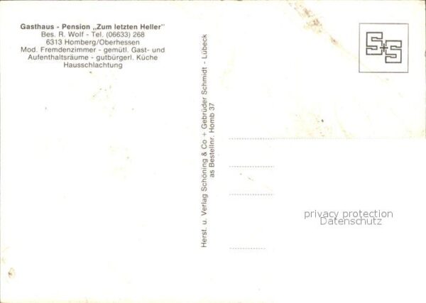 Homberg Ohm Gasthaus Zum letzten Heller – Bild 2