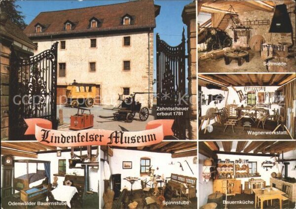 Lindenfels Odenwald Museum Zehntscheuer Schmiede Wagnerwerk