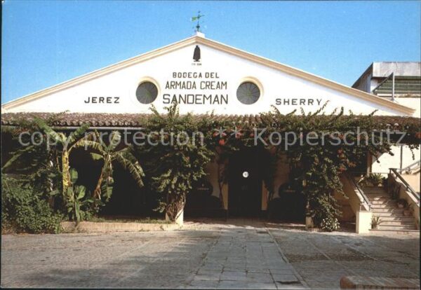 Jerez de la Frontera Bodegas Sandemann Entrada principal San