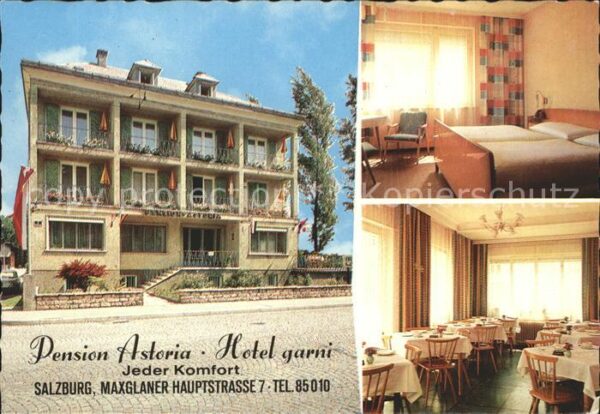 Salzburg Oesterreich Pension Astoria Hotel garni