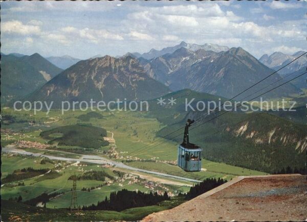 Reutte Tirol Bergbahn Ehenbichl Höfen Zugspitze Hoch