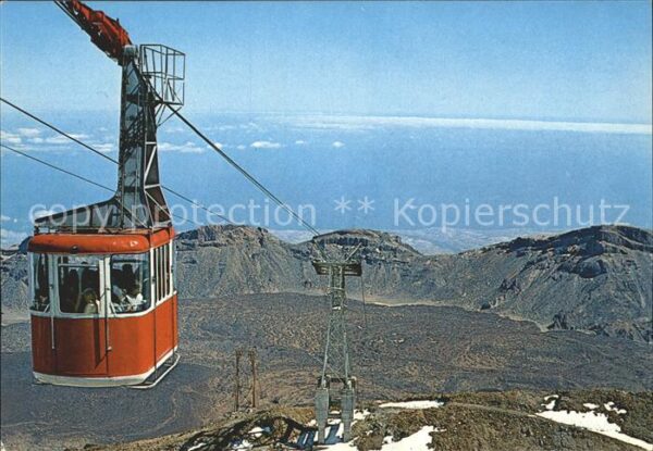 Tenerife Teide Luftseilbahn