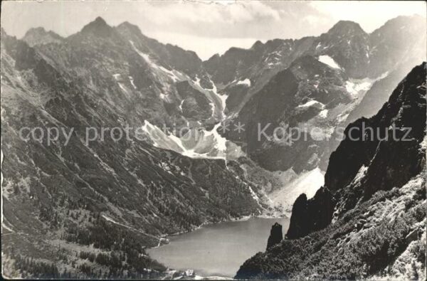 Tatry Vysoke Gebirge Kotlina Morskiego Oka