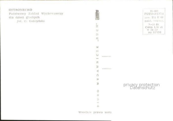 Ostromecko Panstwowy Zaklad Wychowawezy – Bild 2
