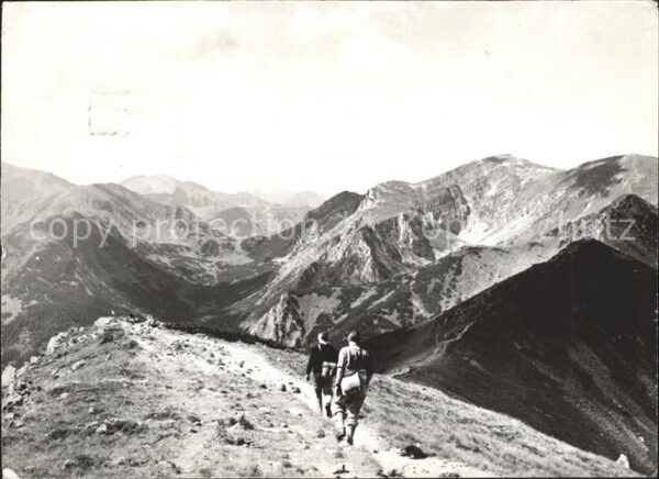 Tatry Vysoke Gebirge Czerwone wierchy strony Kasprowego Wier