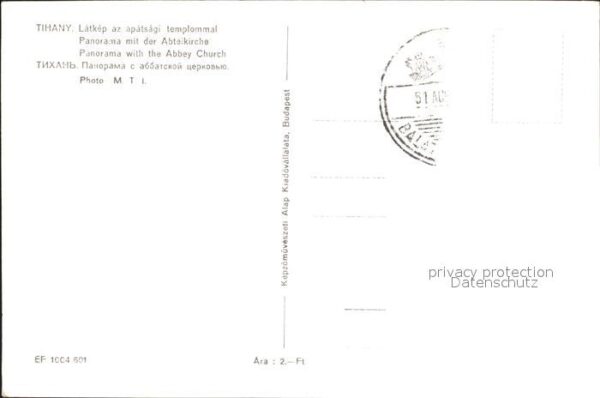 Tihany Latkep apatsagi templommal – Bild 2