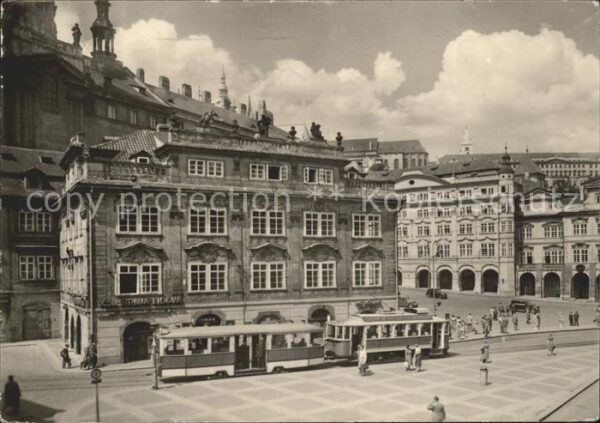 Praha Prahy Prague Malostranse Namesti