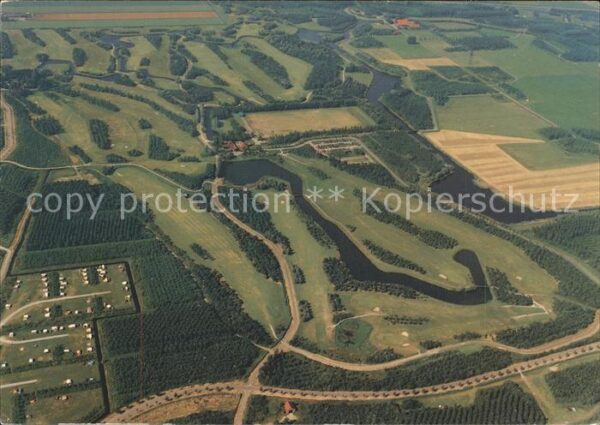 Velsen Golfbaan Spaarnwoude Fliegeraufnahme