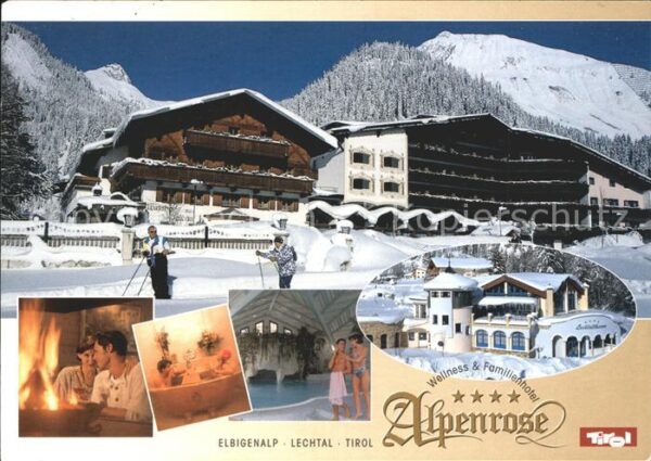 Elbigenalp Wellness Familienhotel Alpenrose