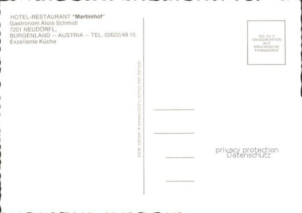 Neudoerfl Hotel Restaurant Martinihof – Bild 2