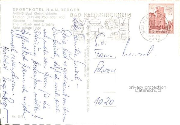 Bad Kleinkirchheim Kaernten Sporthotel – Bild 2