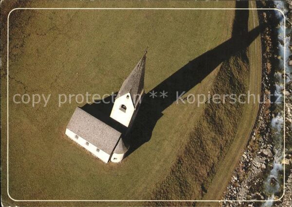 Kals Grossglockner Fliegeraufnahme Georgskirche