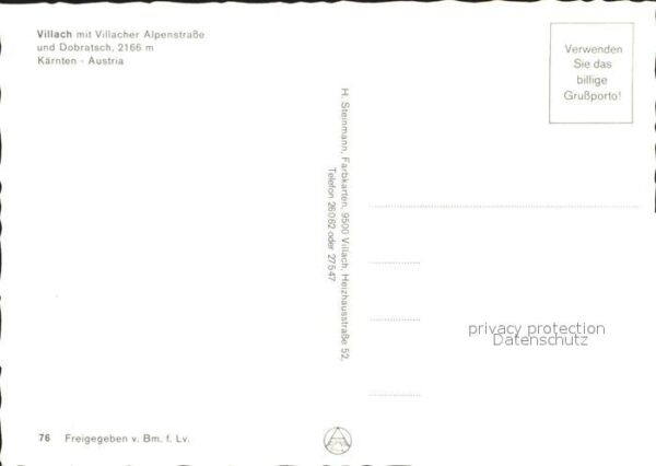 Villach Kaernten Fliegeraufnahme – Bild 2