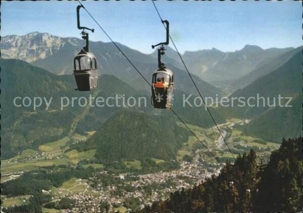 Bad Ischl Salzkammergut Seilbahn zur Katrin-Alpe