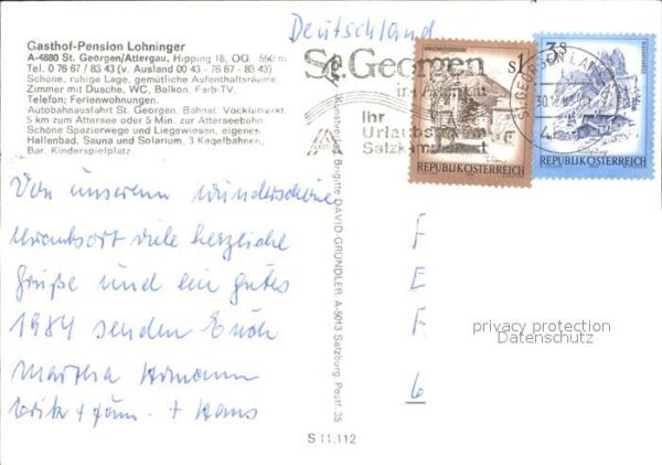 St Georgen Attergau Pension Lohninger – Bild 2