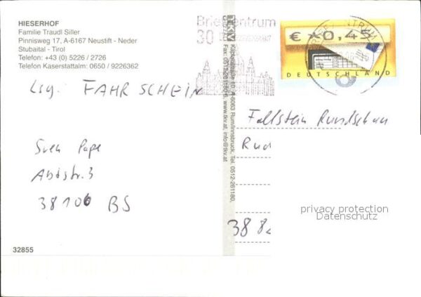Neustift Stubaital Tirol Nieder Stubaital Bauernhof Hieserhof – Bild 2