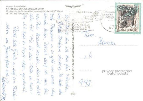 Bad Schallerbach Fliegeraufnahme – Bild 2