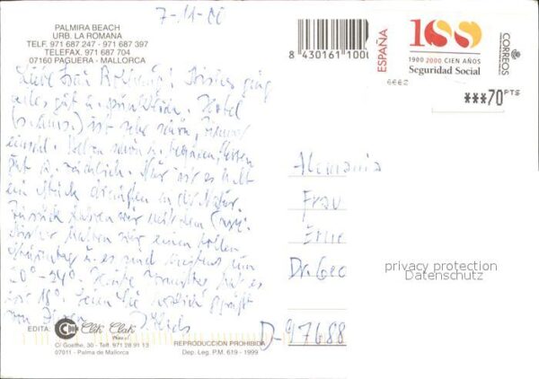 Paguera Mallorca Islas Baleares Hotel Palmira Beach – Bild 2