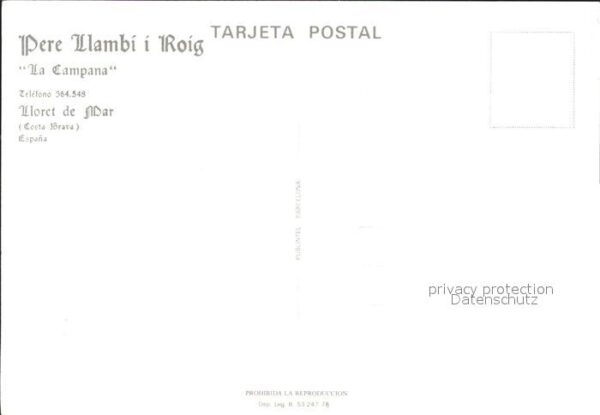 Lloret de Mar La Campana Pedro Restaurant – Bild 2