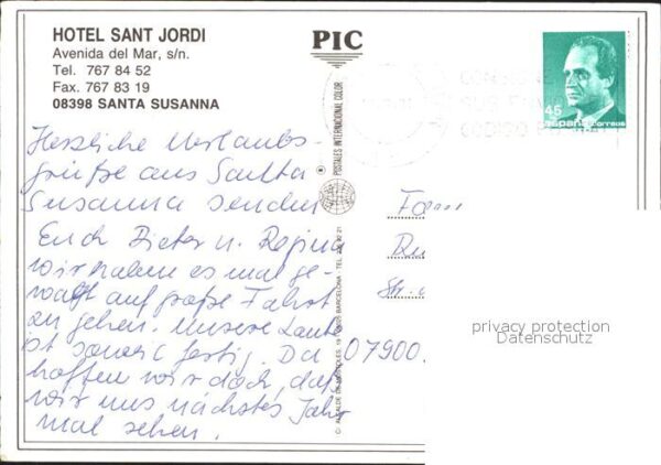 Santa Susanna Hotel Sant Jordi – Bild 2